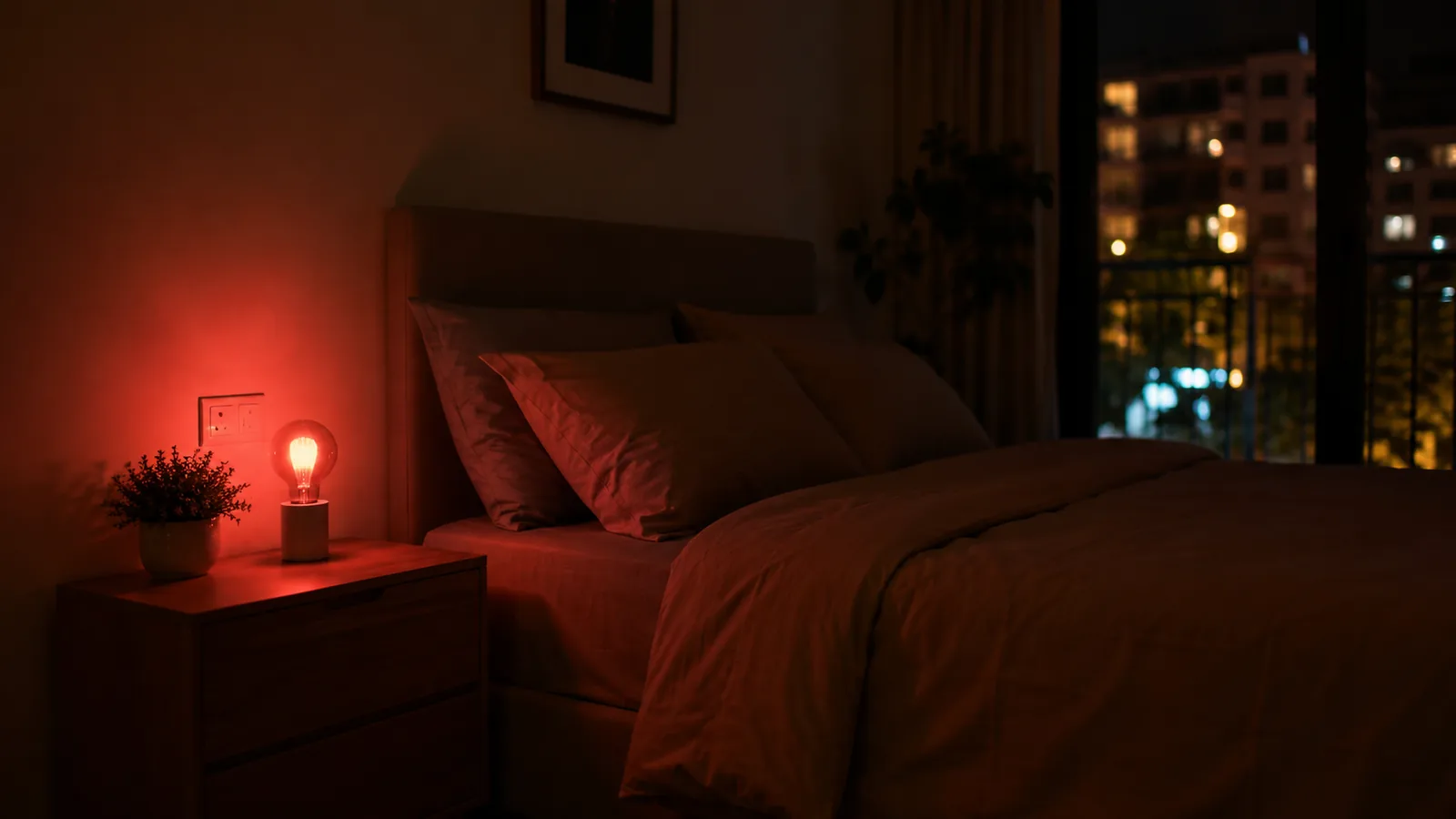 Qué color de luz inteligente elegir para dormir mejor