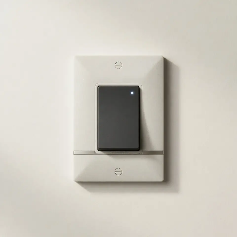 Interruptores de pared domotizados